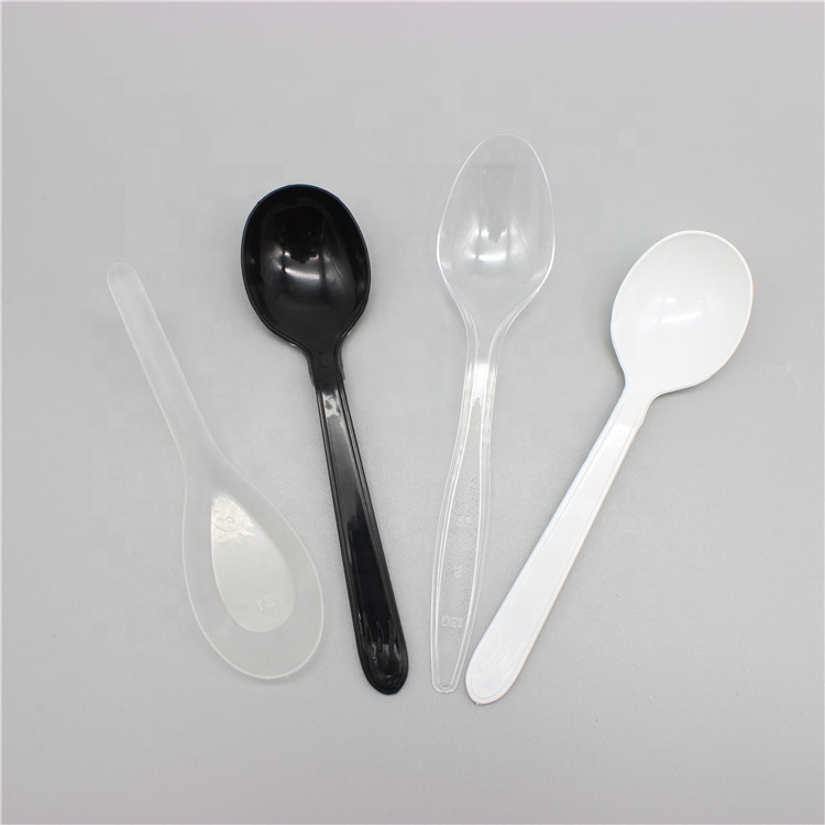 raw materials for disposable plastic soup food spoon fork for fast food restaurant mixing bar stirring cups spoon